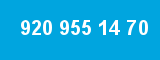 920 955 14 70 920 955 14 70